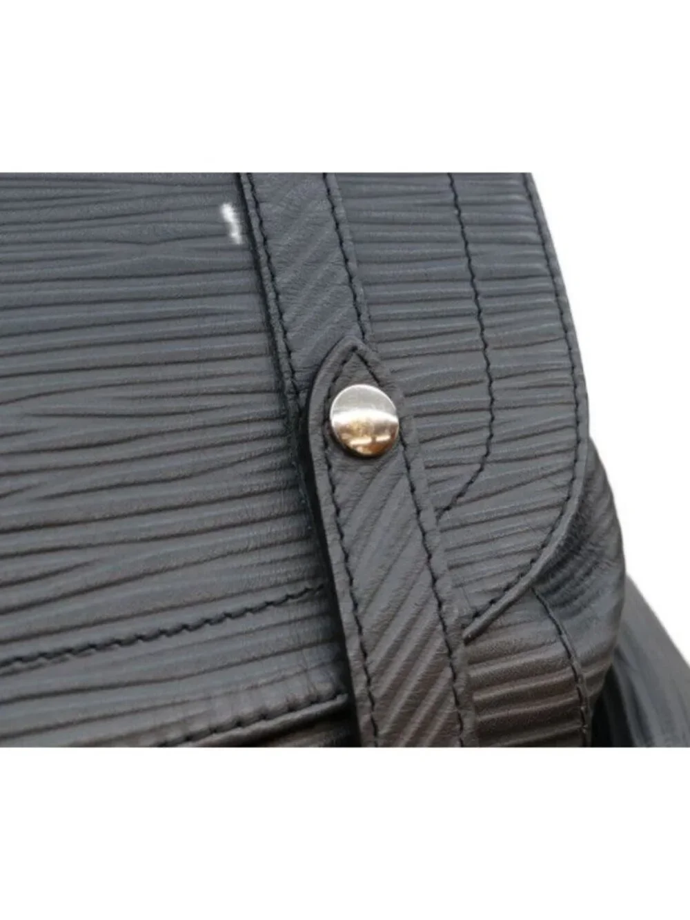 Louis Vuitton Black Christopher MM Epi XL Backpack